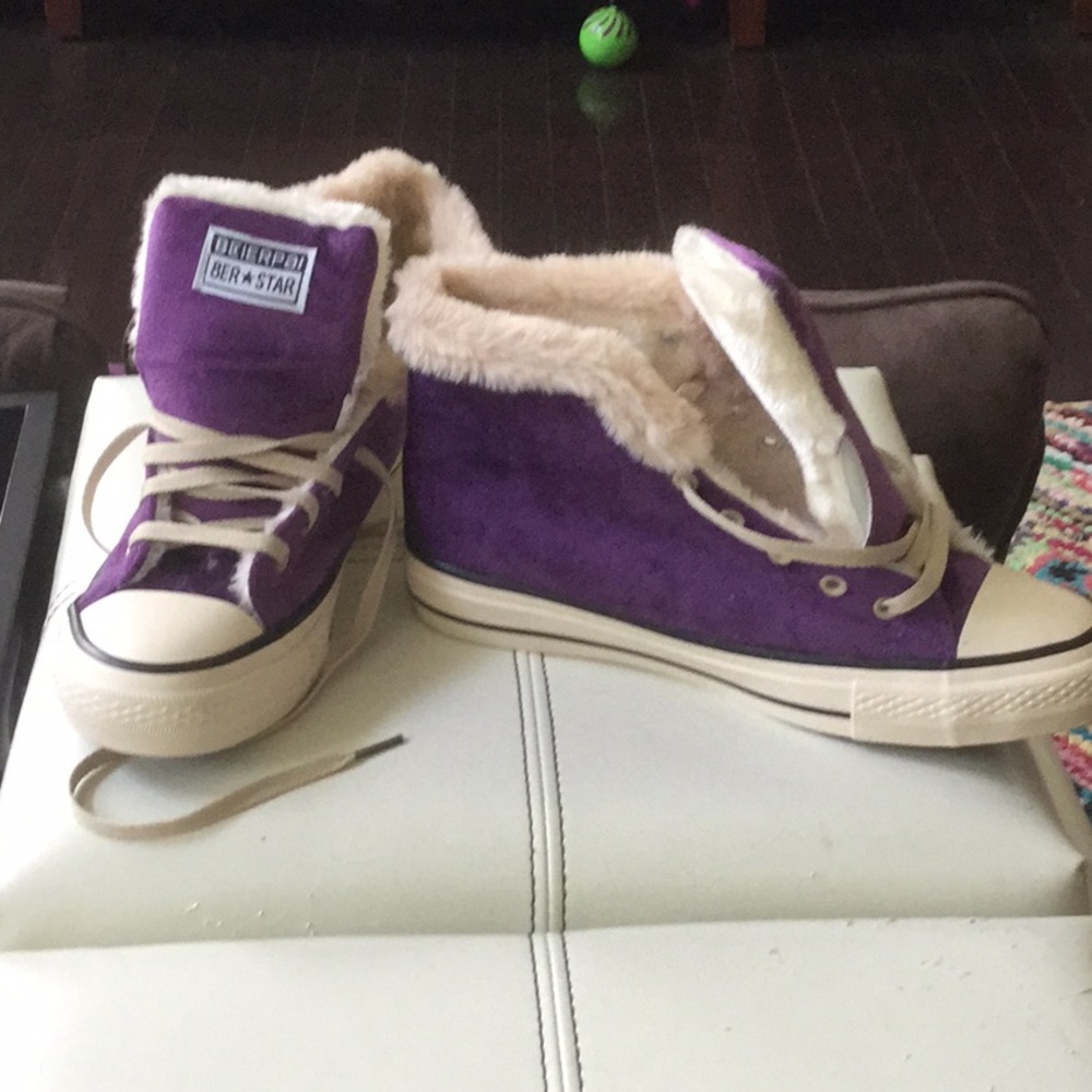 High top sneakers
